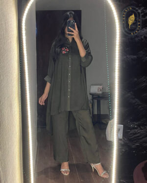 Ash Green -Two Piece Suit