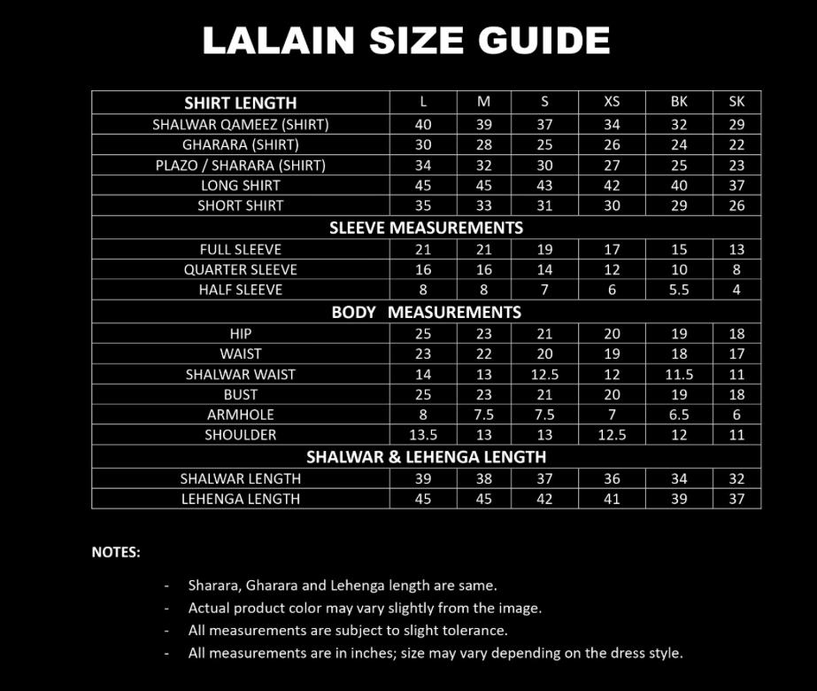 Size Guide